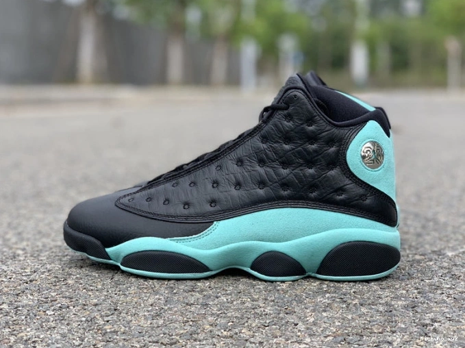 Island Retro 13 Jordan 414571-030 Green Black Air 0718